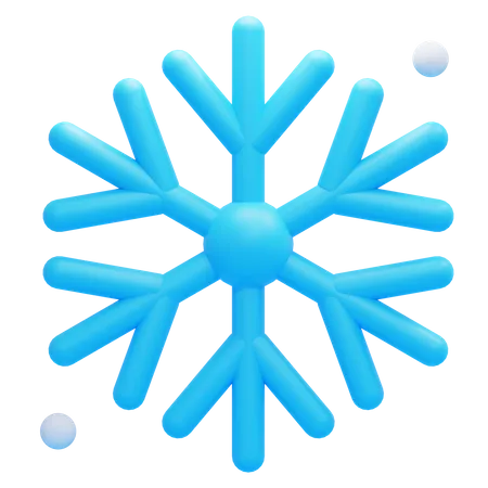 SNOWFLAKE 3D Icon