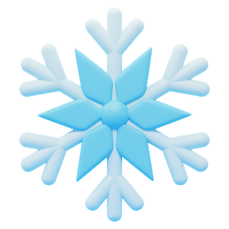 SNOWFLAKE 3D Icon