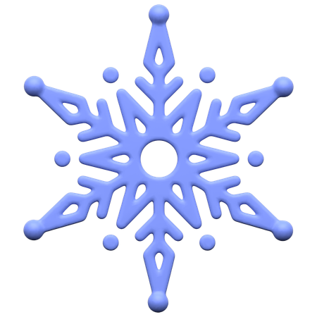 Snowflake  3D Icon