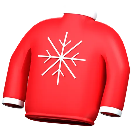 Snowflake Sweater  3D Icon