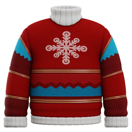 Snowflake Sweater  3D Icon