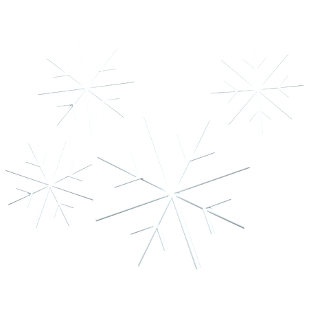 Snowflakes  3D Icon