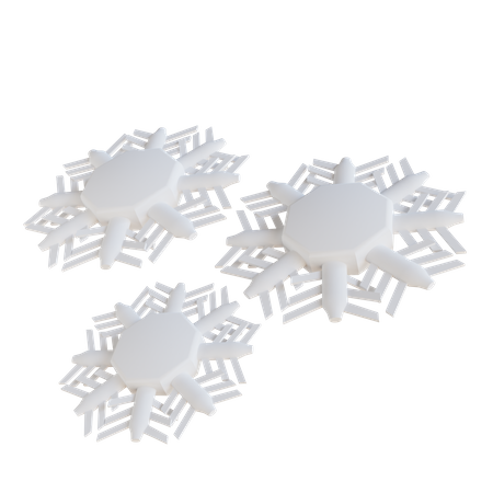 Snowflakes  3D Icon