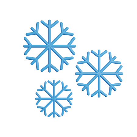 Snowflakes  3D Icon