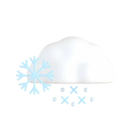 Snowflakes 3D Icon