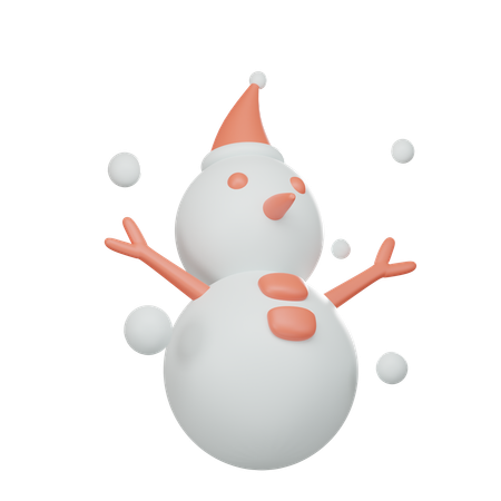 Snowman  3D Icon