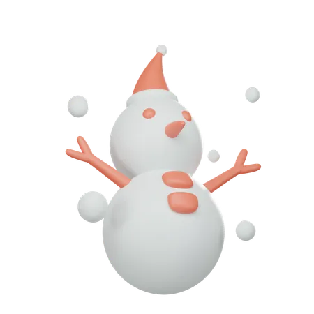 Snowman  3D Icon