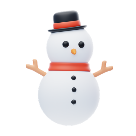 Snowman  3D Icon