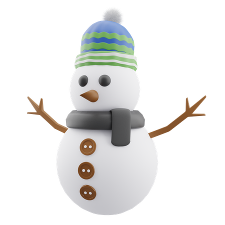 Snowman  3D Icon