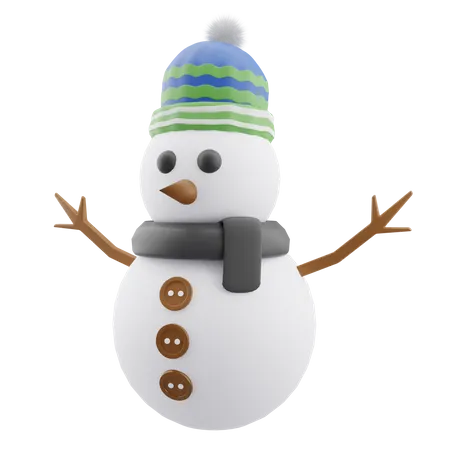 Snowman  3D Icon