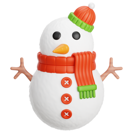 Snowman  3D Icon