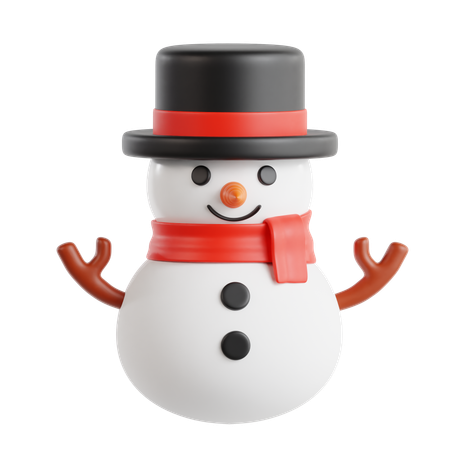 Snowman  3D Icon