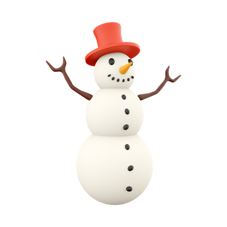 Snowman  3D Icon