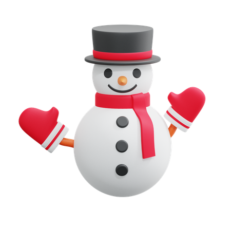 Snowman  3D Icon