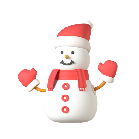 Snowman  3D Icon