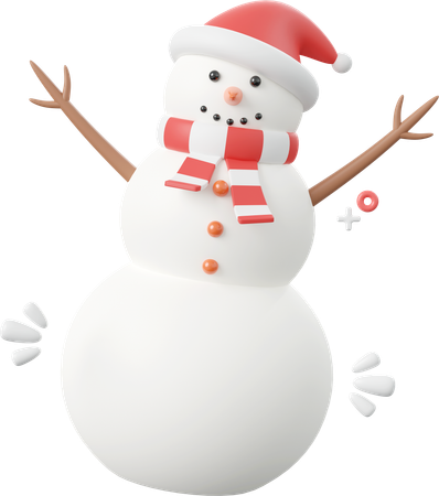 Snowman  3D Icon