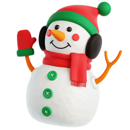 Snowman  3D Icon