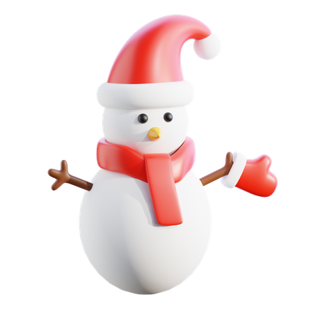 Snowman  3D Icon