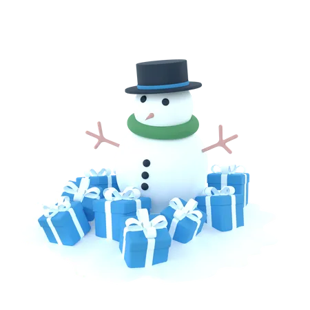 Snowman  3D Icon