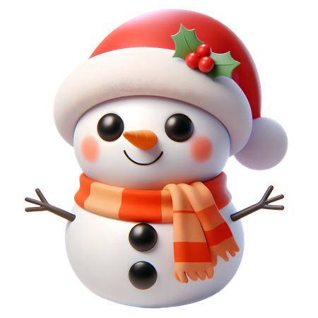 Snowman  3D Icon