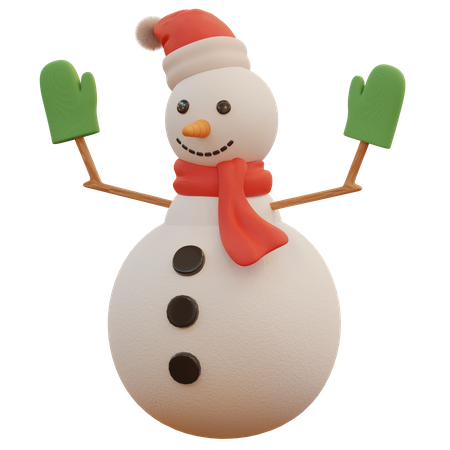 Snowman  3D Icon