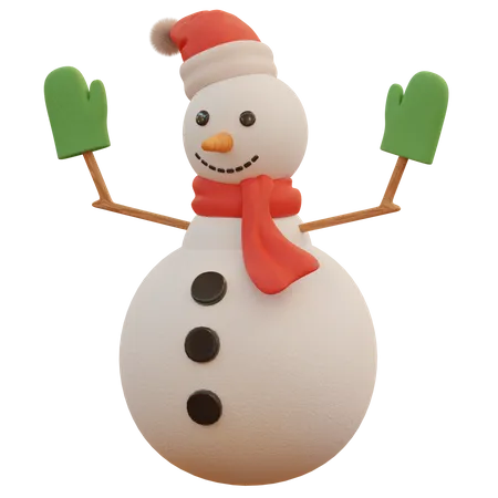 Snowman  3D Icon