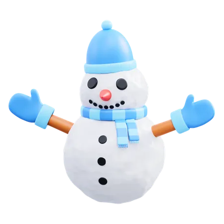 Snowman  3D Icon