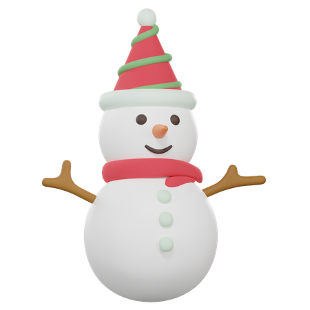 Snowman  3D Icon