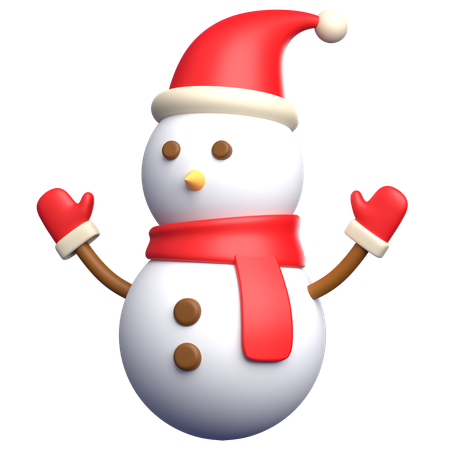 Snowman  3D Icon