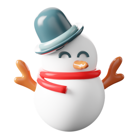 Snowman  3D Icon