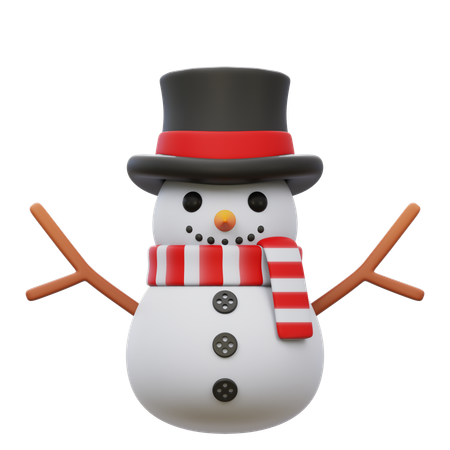 Snowman  3D Icon