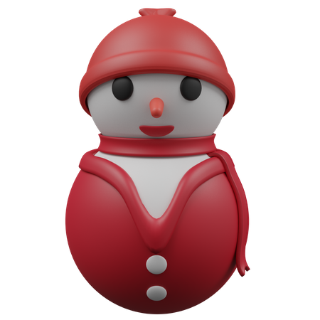 Snowman  3D Icon