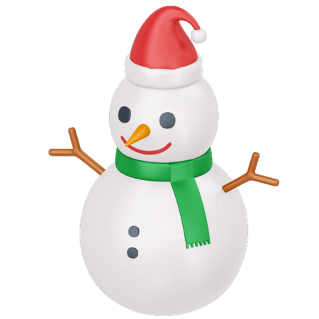 Snowman  3D Icon