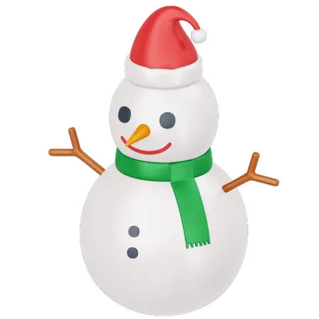 Snowman  3D Icon