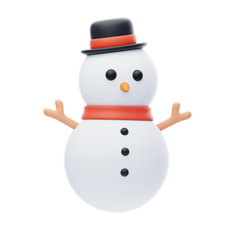 Snowman  3D Icon