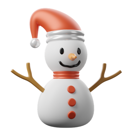 Snowman  3D Icon