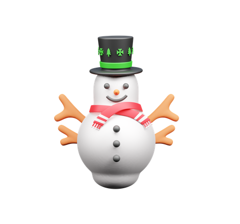 Snowman  3D Icon