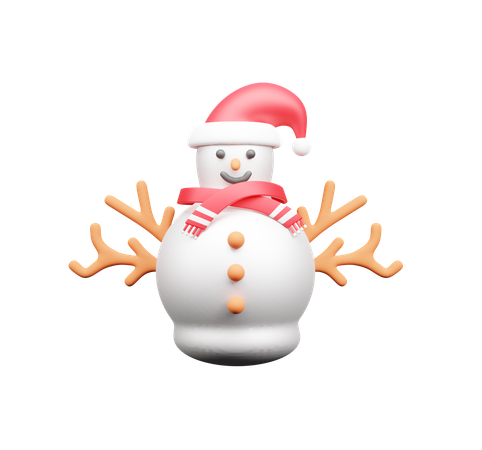 Snowman  3D Icon