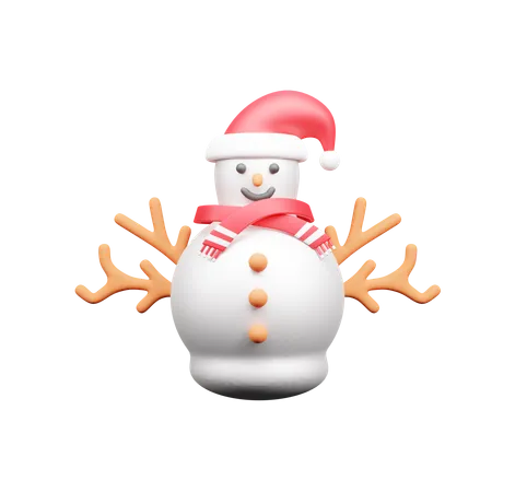 Snowman  3D Icon