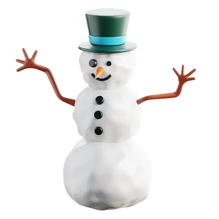 Snowman  3D Icon