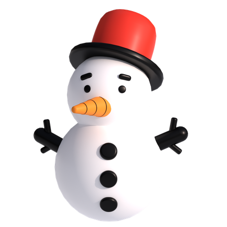 Snowman  3D Icon