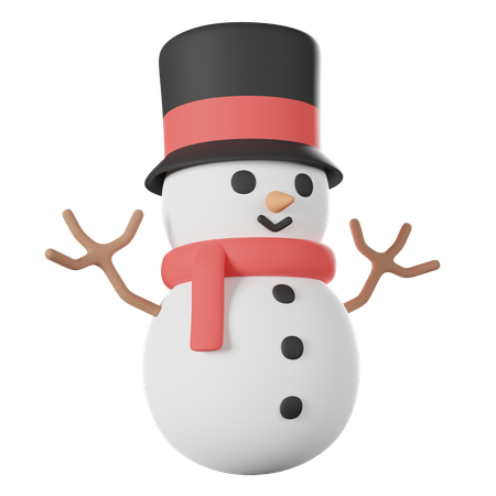 Snowman  3D Icon