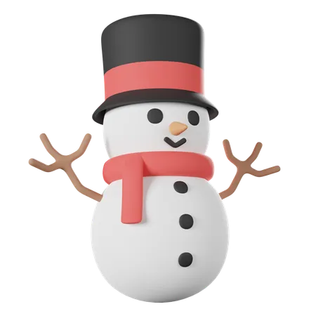 Snowman  3D Icon