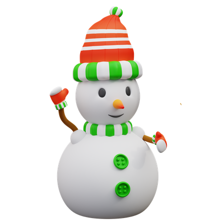 Snowman  3D Icon