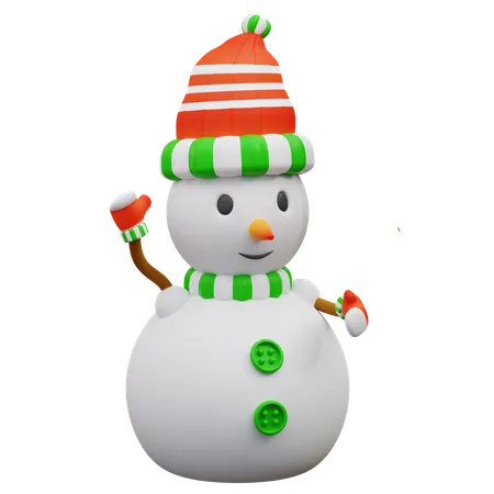 Snowman  3D Icon