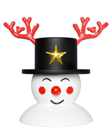 Snowman  3D Icon