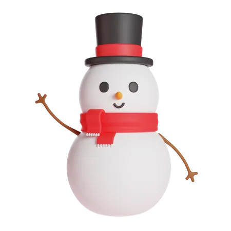 Snowman  3D Icon