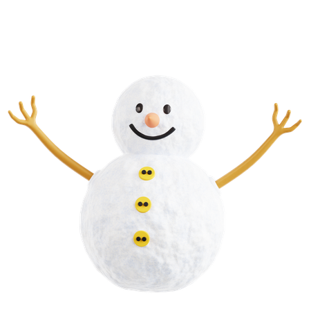 Snowman  3D Icon