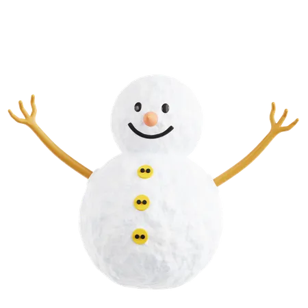 Snowman  3D Icon