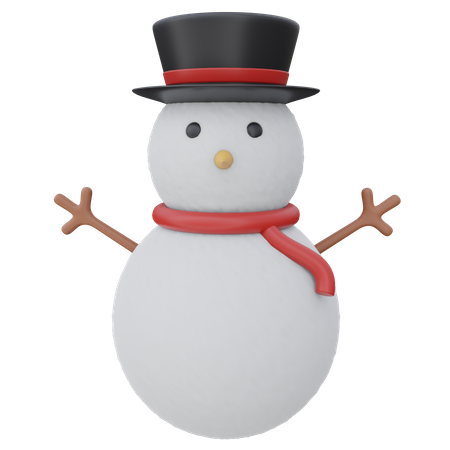 Snowman  3D Icon